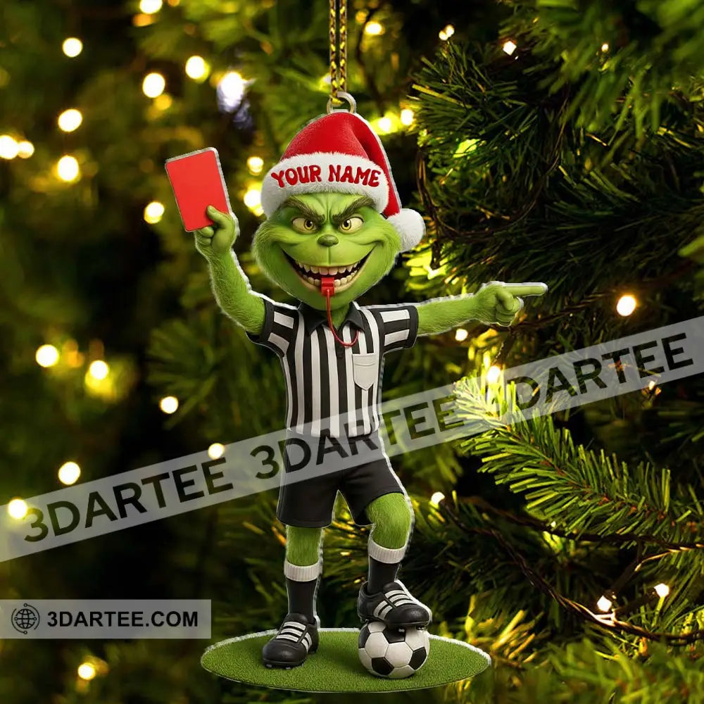Referee Home Decor Christmas Ornament Personalized Ornament Ornament