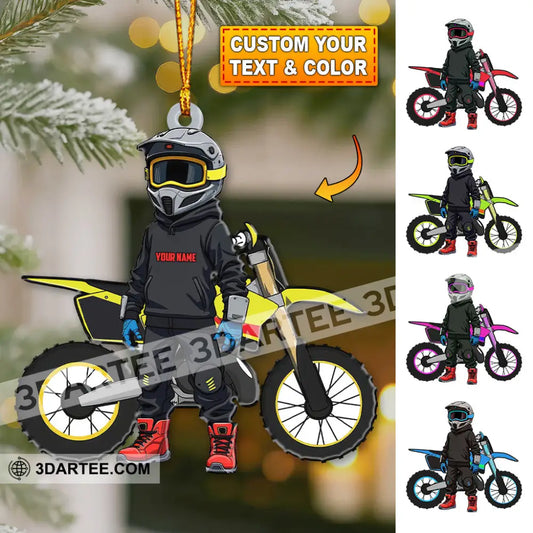 Riding Home Decor Christmas Ornament Personalized Ornament 3.54’’ / 1 Ornament Ornament