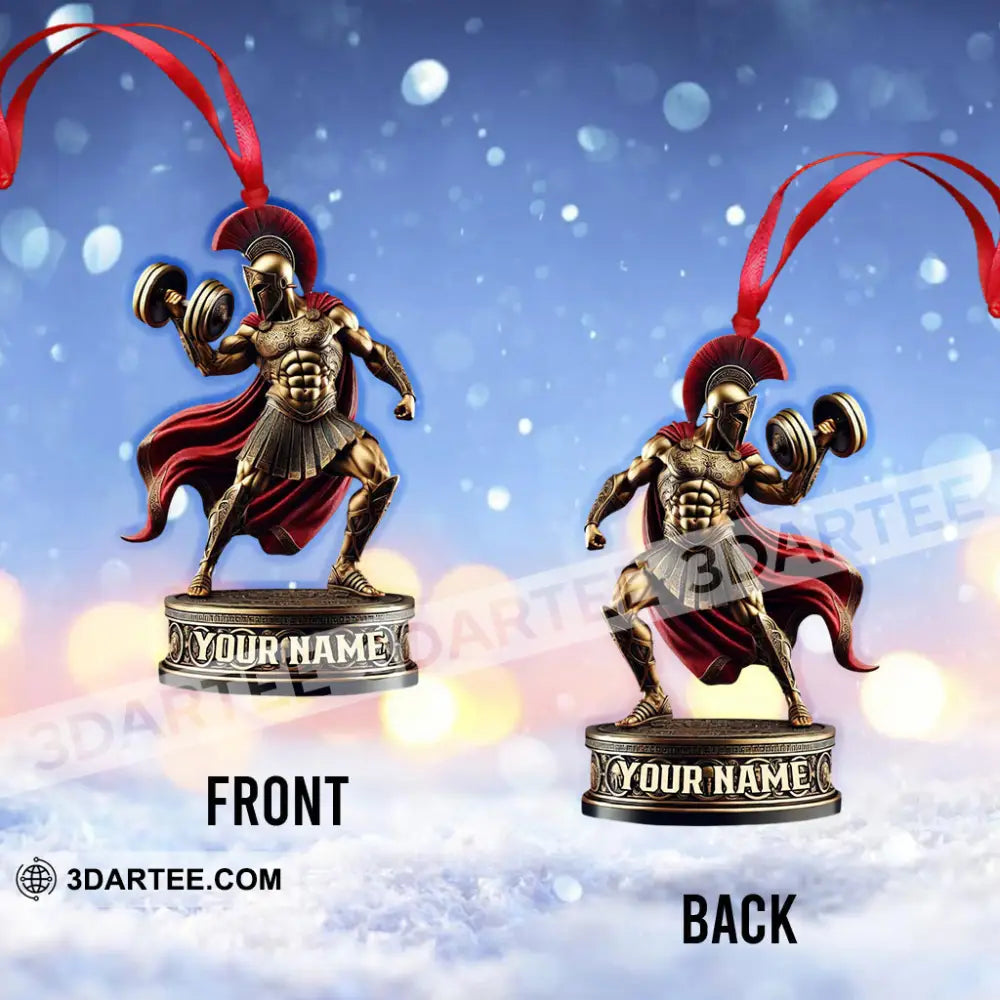 Roman Soldier Christmas Home Decor Christmas Ornament Personalized Ornament Ornament
