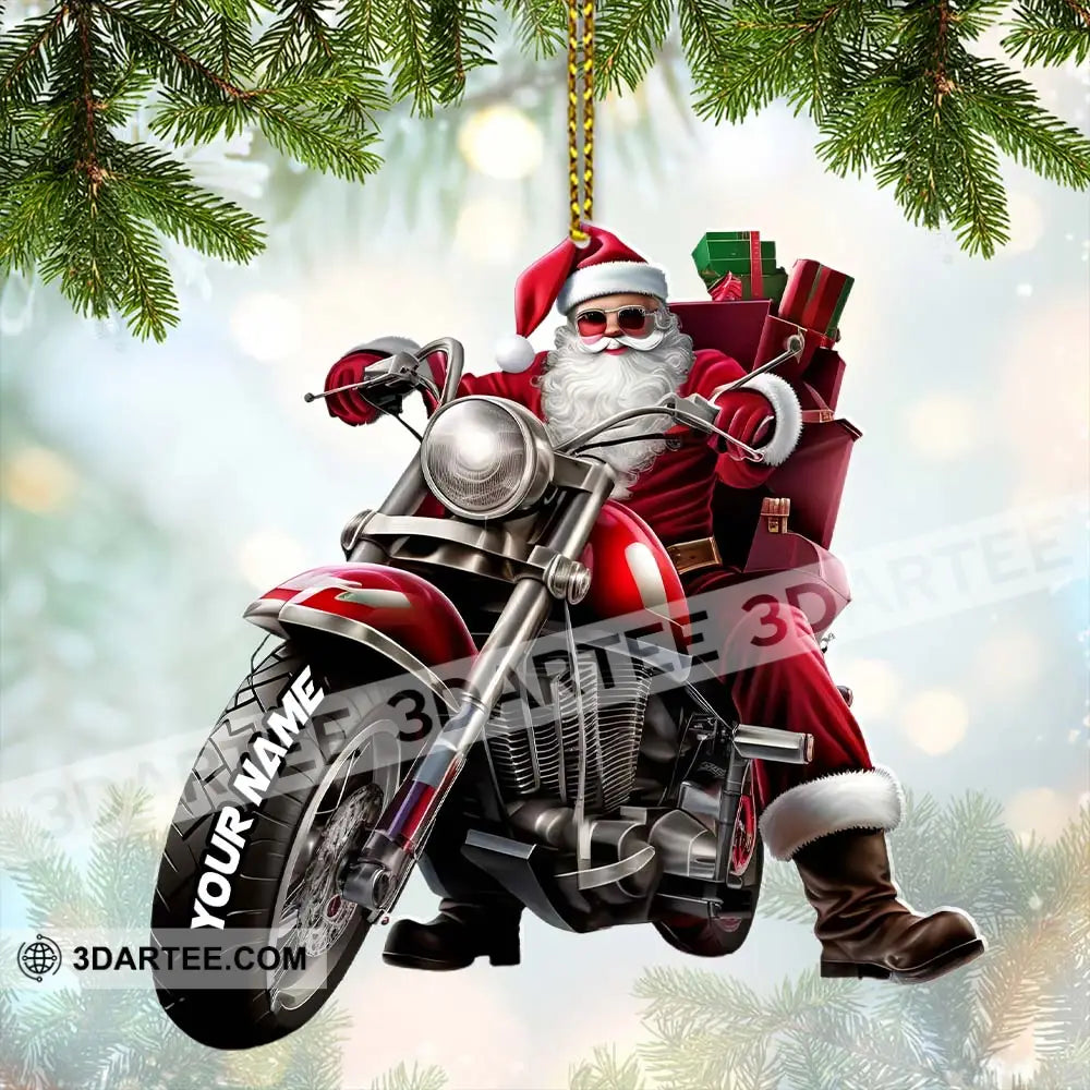Santa Driver Home Decor Christmas Ornament Personalized Ornament Ornament