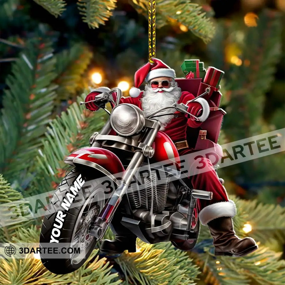 Santa Driver Home Decor Christmas Ornament Personalized Ornament Ornament