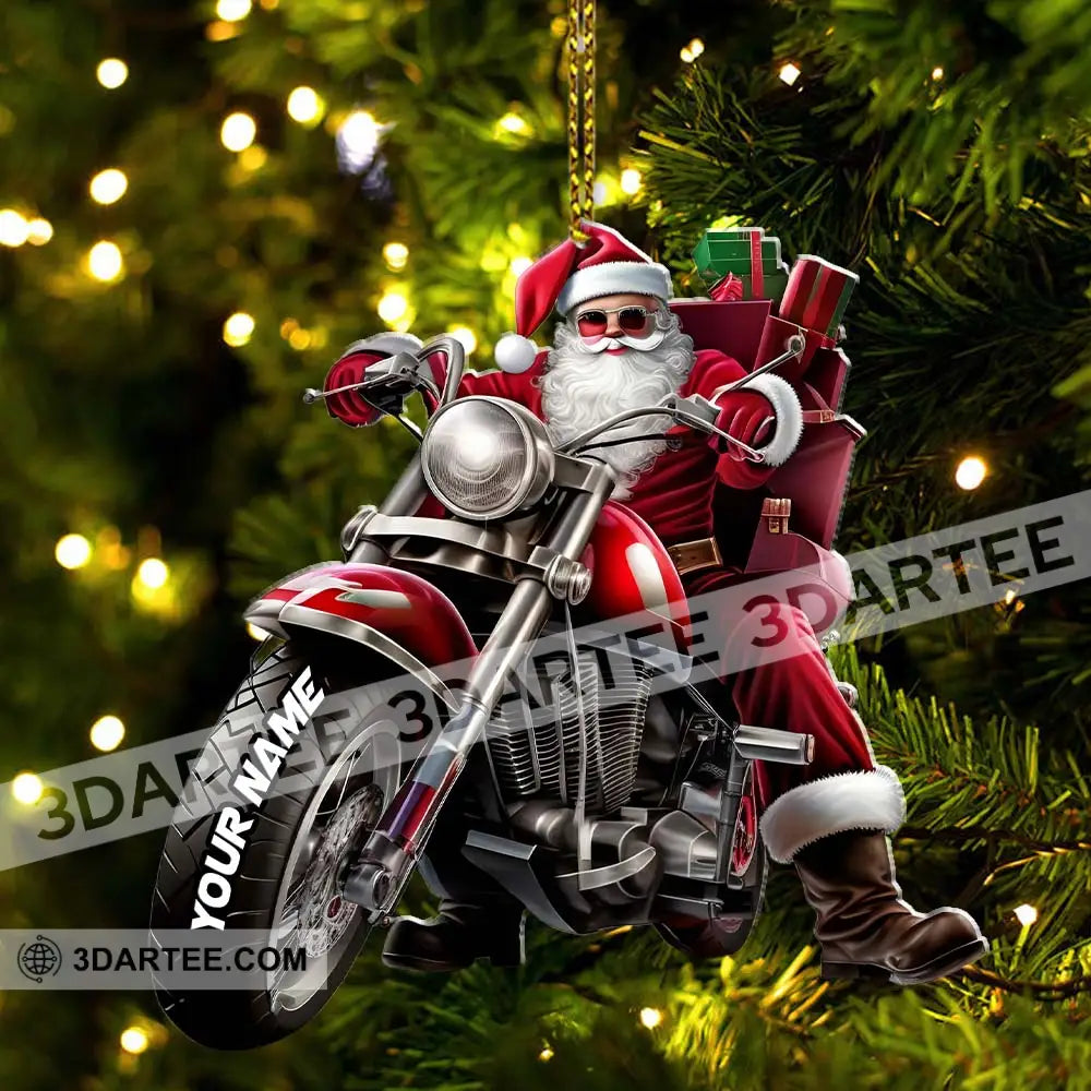 Santa Driver Home Decor Christmas Ornament Personalized Ornament Ornament