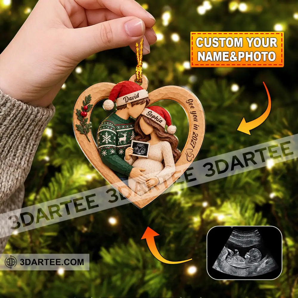 See You Soon Home Decor Christmas Ornament Personalized Ornament - 3.54’’ / 1 Ornament - Ornament