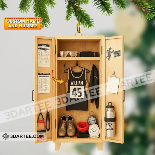 Sport Corner Home Decor Christmas Ornament Personalized Ornament 3.54’’ / 1 Ornament Ornament
