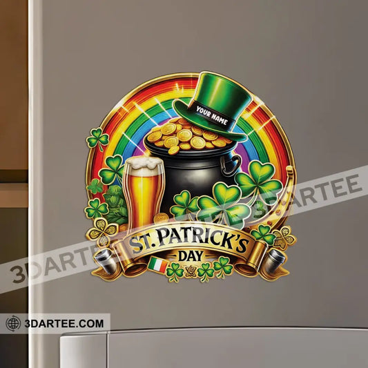 St Patrick’s Day Fridge Magnet - Personalized