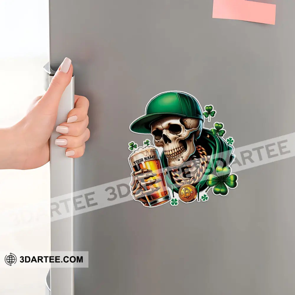 St Patrick’s Day Fridge Magnet - Personalized