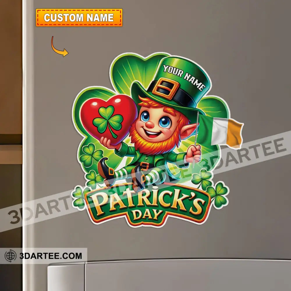 St.patrick’s Day Fridge Magnet - Personalized