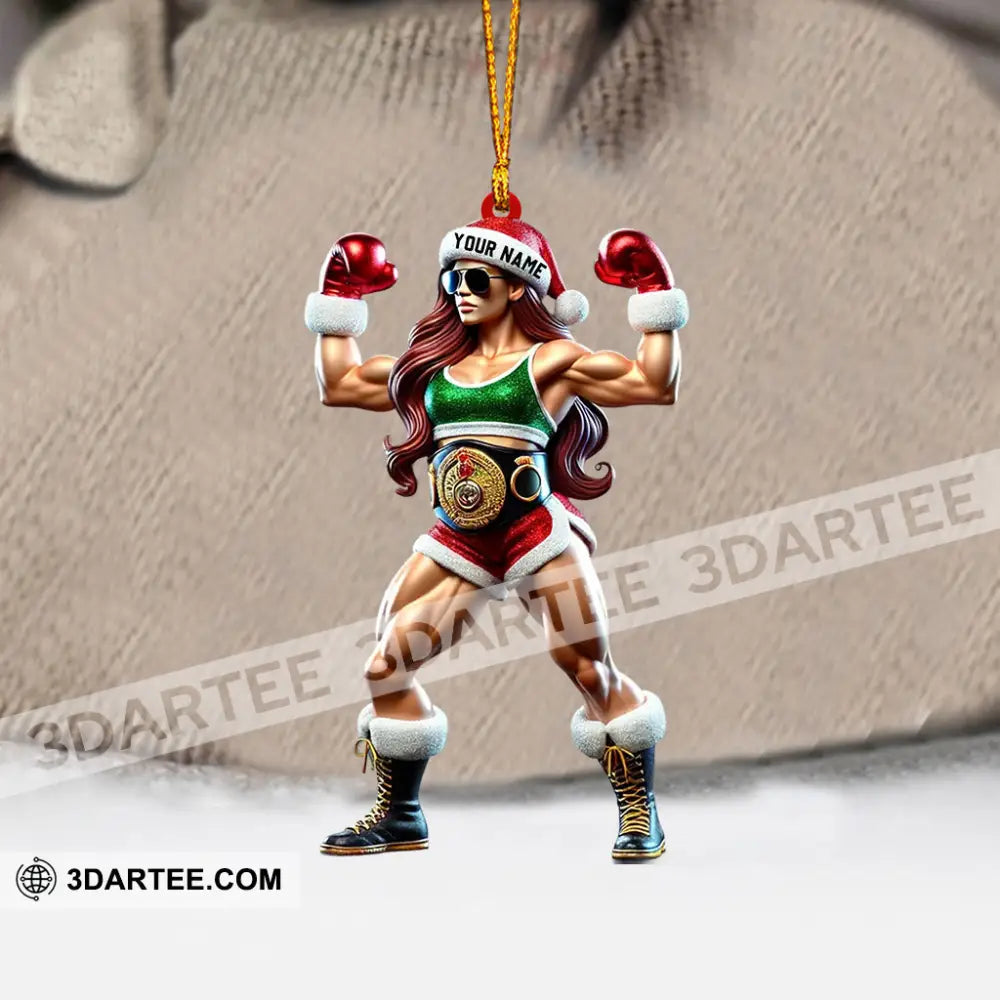 Strong Woman Home Decor Christmas Ornament Personalized Ornament Ornament
