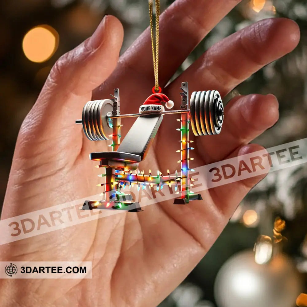 Stronger Home Decor Christmas Ornament Personalized Ornament Ornament