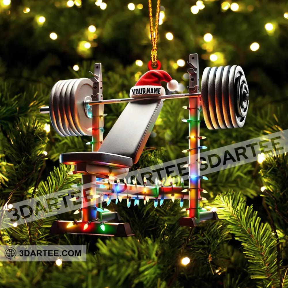 Stronger Home Decor Christmas Ornament Personalized Ornament Ornament