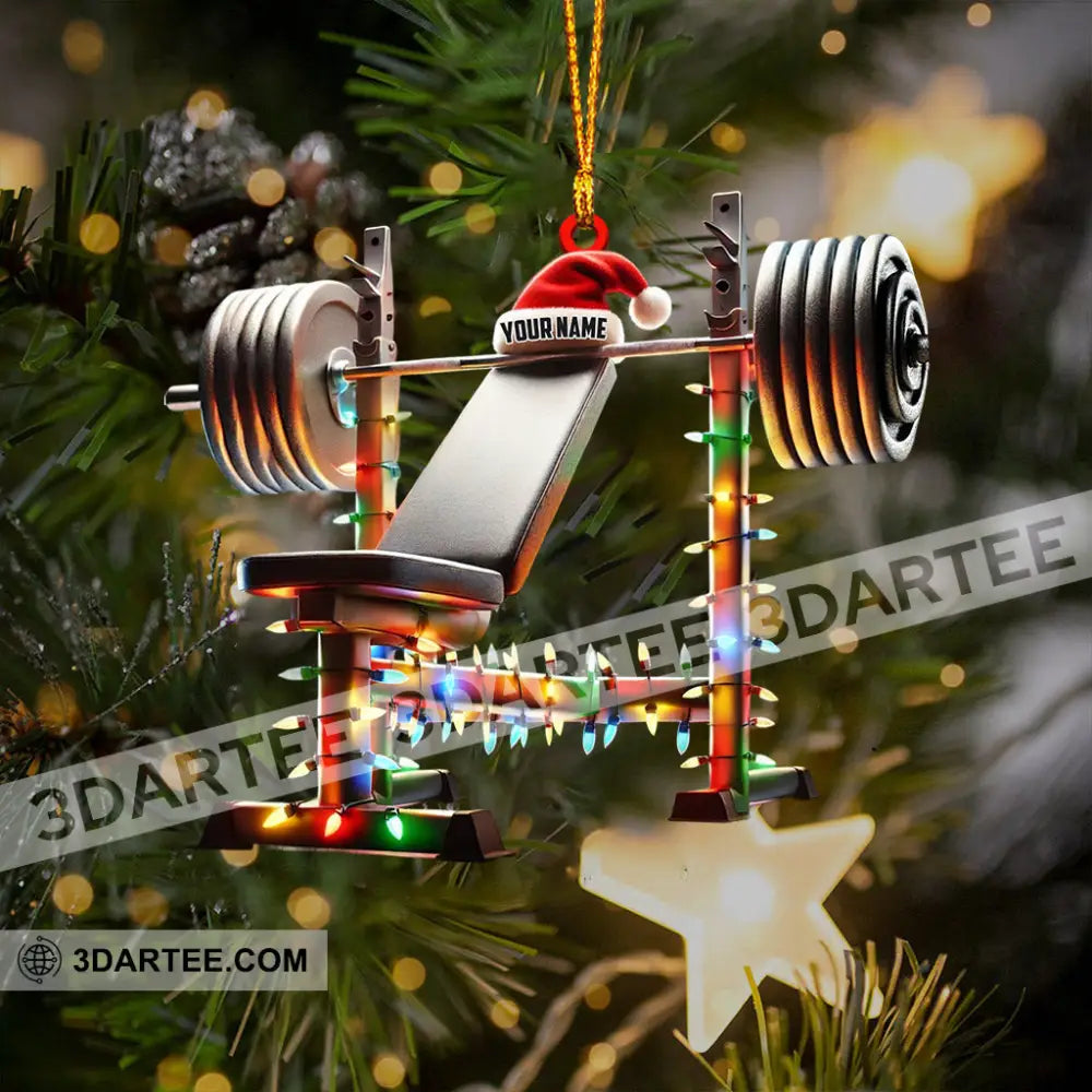 Stronger Home Decor Christmas Ornament Personalized Ornament Ornament