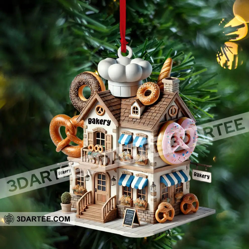 Sweet Bakery Home Decor Christmas Ornament Personalized Ornament Ornament