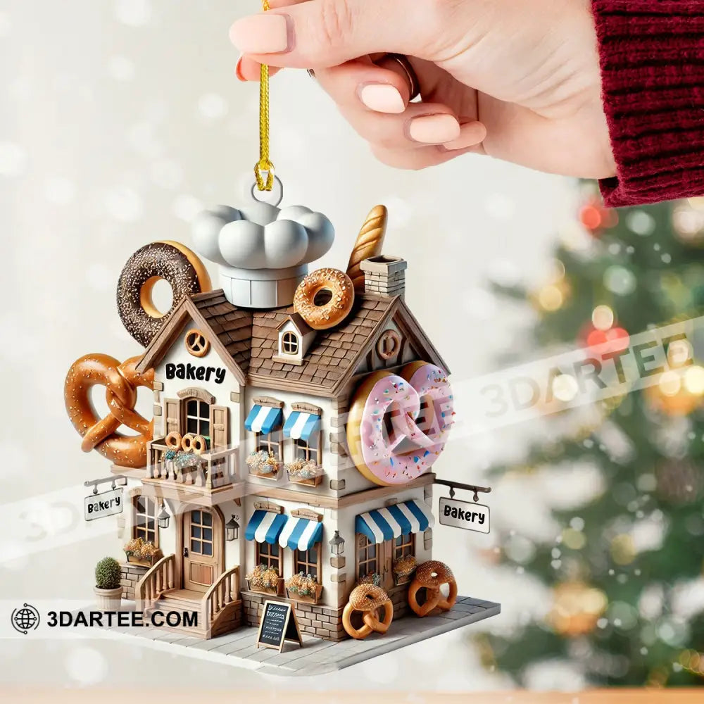 Sweet Bakery Home Decor Christmas Ornament Personalized Ornament Ornament