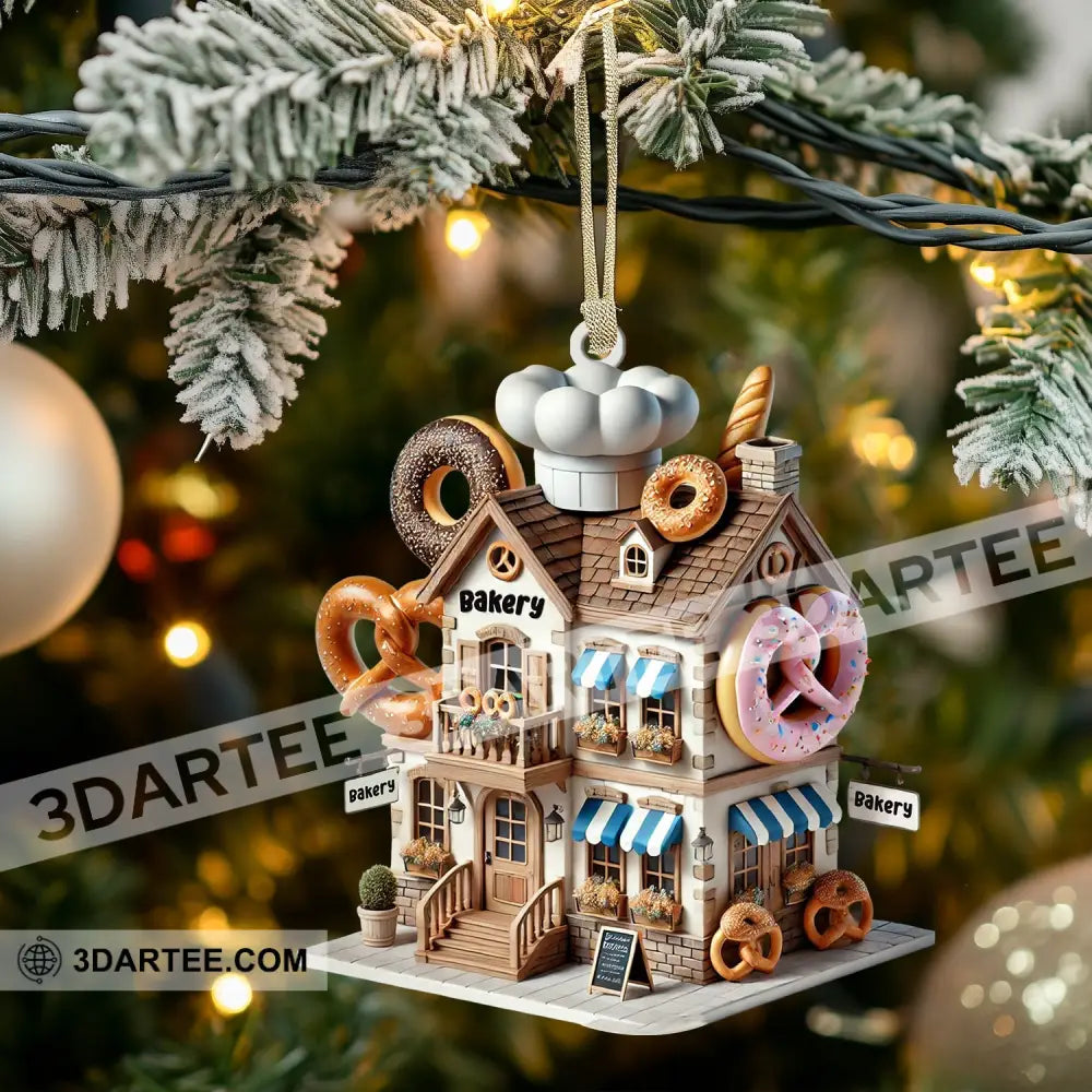 Sweet Bakery Home Decor Christmas Ornament Personalized Ornament Ornament