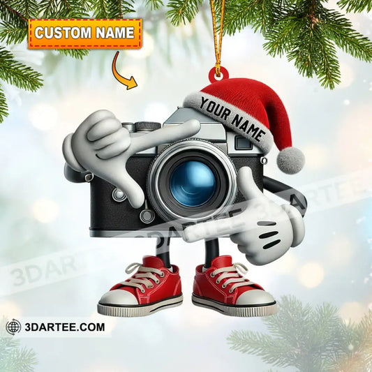 Take The Photo Home Decor Christmas Ornament Personalized Ornament 3.54’’ / 1 Ornament Ornament