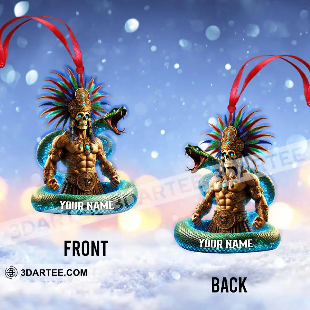 The Legend Of Huitzilopochtli Christmas Home Decor Christmas Ornament Personalized Ornament Ornament