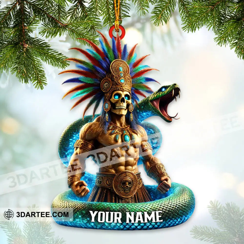 The Legend Of Huitzilopochtli Christmas Home Decor Christmas Ornament Personalized Ornament Ornament