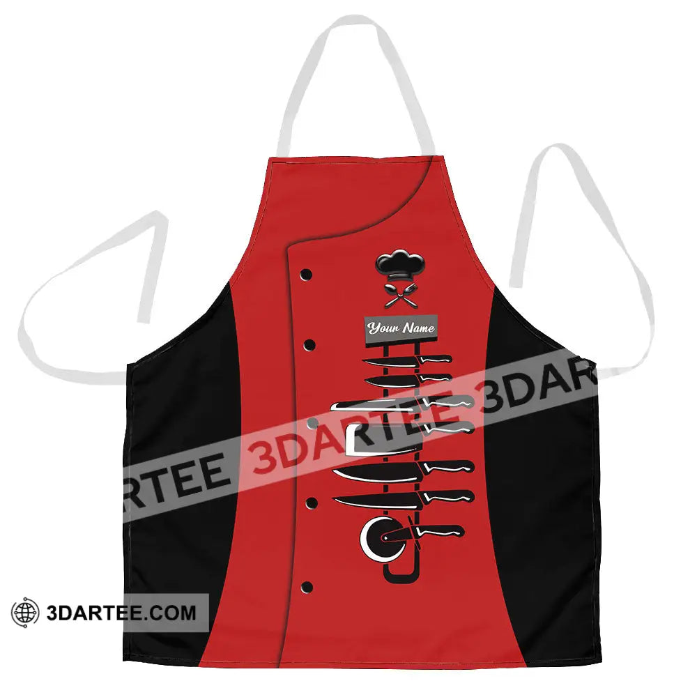 Unisex Apron - Custom Name For Chef Knife Collection