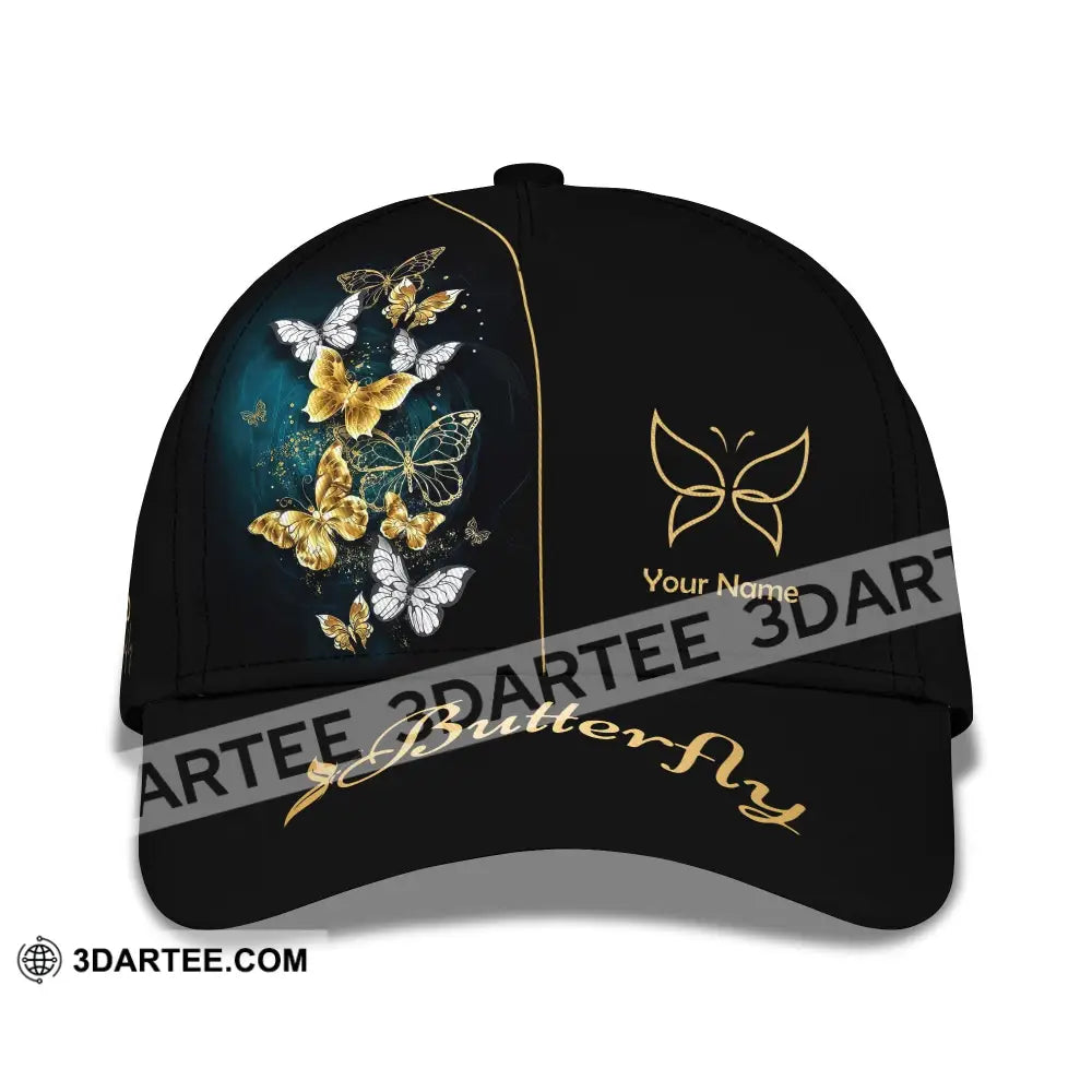 Unisex Cap Custom Butterfly Classic Gift For Lovers T-Shirt