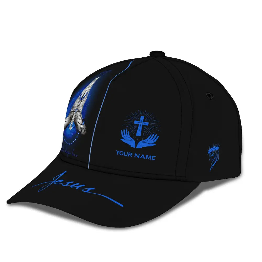 Unisex Cap Custom Jesus Pray Faith Hope Love Classic Gift For Christian T-Shirt