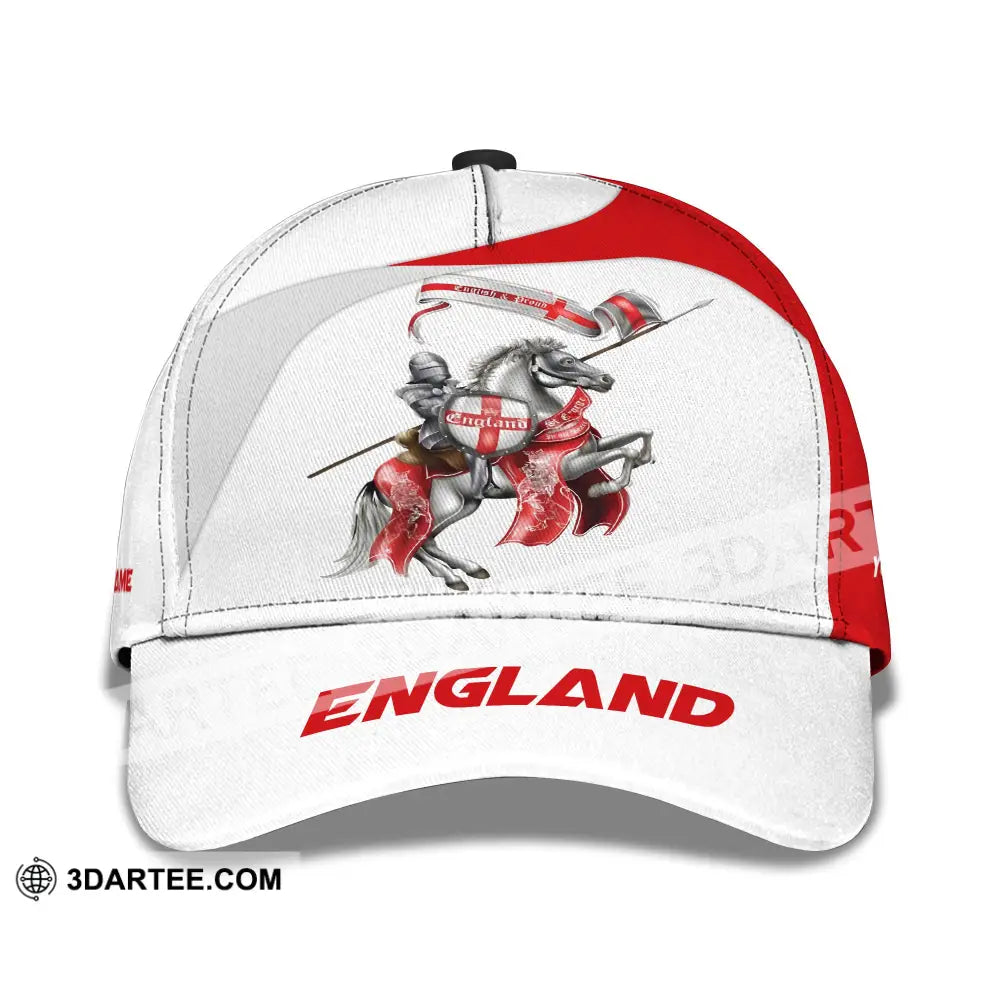 Unisex Cap Custom Name England Horseman