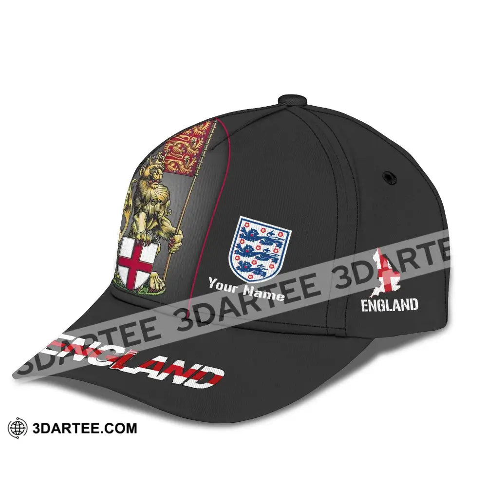 Unisex Cap Custom Name - England Shirt