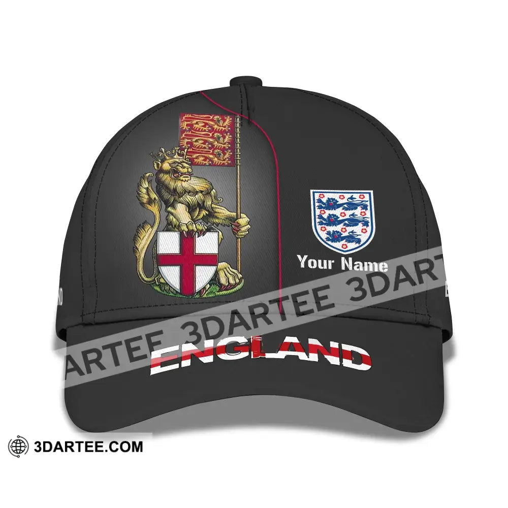 Unisex Cap Custom Name - England Shirt