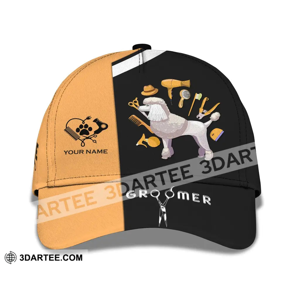 Unisex Cap Custom Name - Gift For Groomer