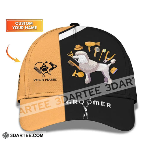 Unisex Cap Custom Name - Gift For Groomer