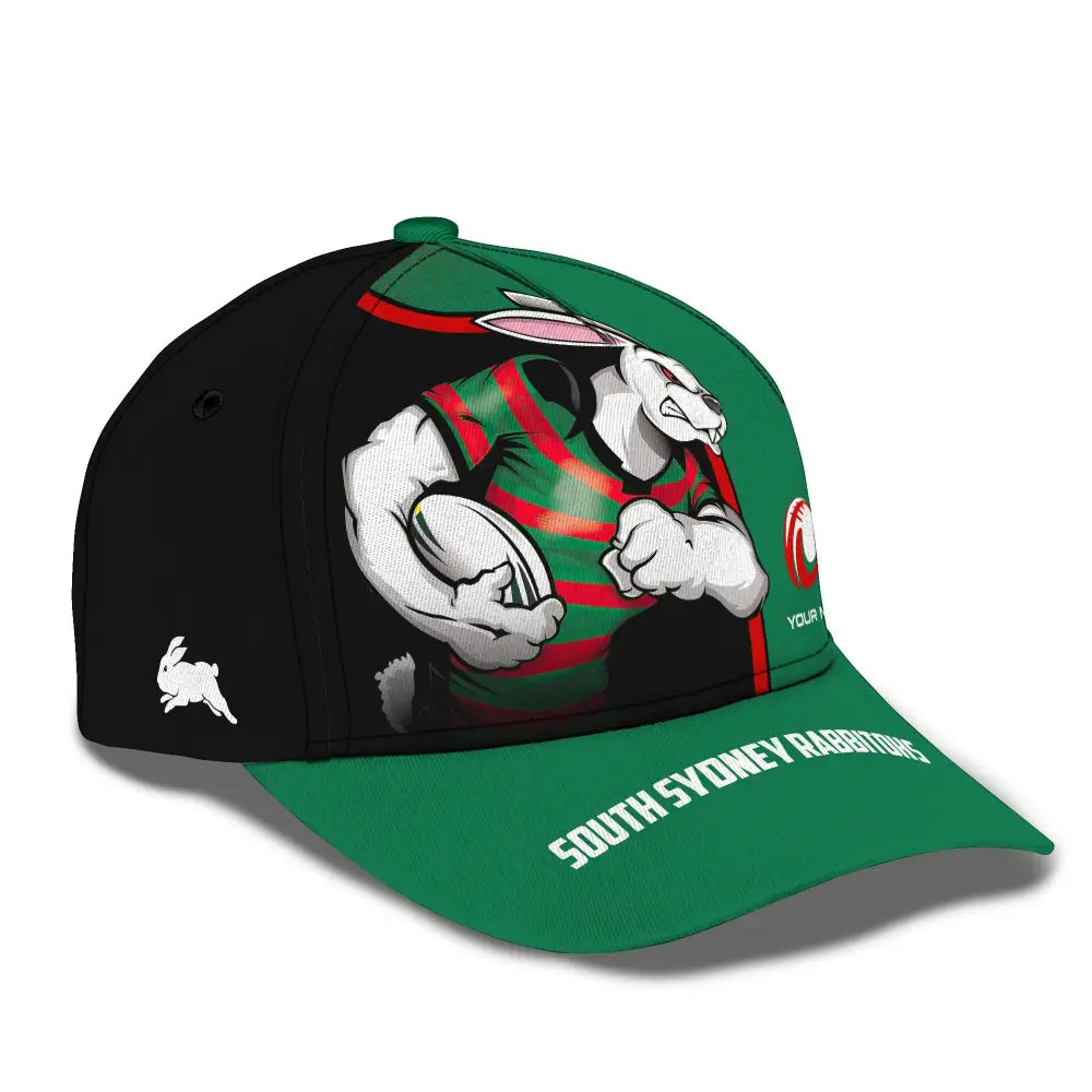 Unisex Cap Personalized Football South Sydney Rabbitohs Classic Hat Gifts T-Shirt