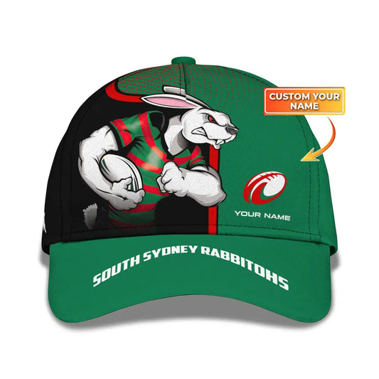 Unisex Cap Personalized Football South Sydney Rabbitohs Classic Hat Gifts T-Shirt