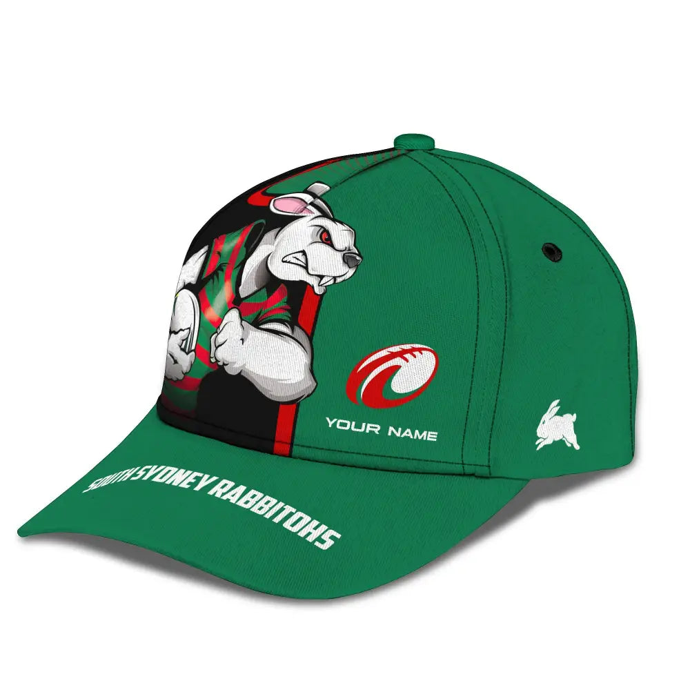 Unisex Cap Personalized Football South Sydney Rabbitohs Classic Hat Gifts T-Shirt
