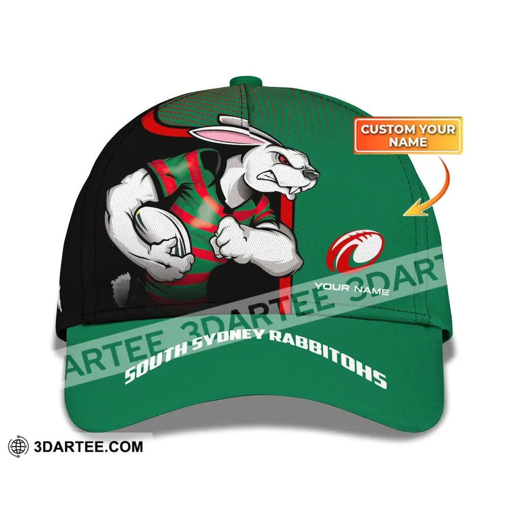 Unisex Cap Personalized Football South Sydney Rabbitohs Classic Hat Gifts T-Shirt