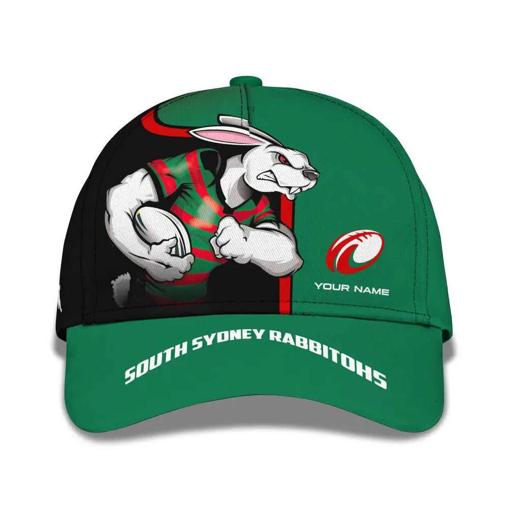 Unisex Cap Personalized Football South Sydney Rabbitohs Classic Hat Gifts T-Shirt