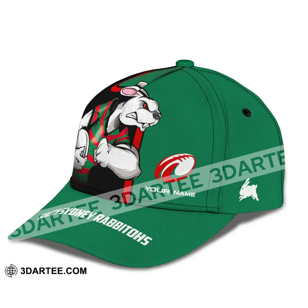 Unisex Cap Personalized Football South Sydney Rabbitohs Classic Hat Gifts T-Shirt