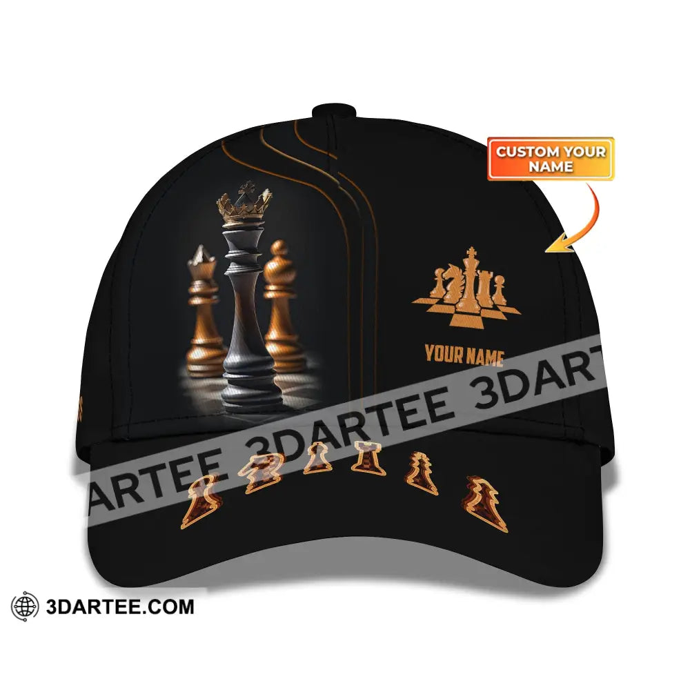 Unisex Chess Classic Cap Custom Hat Lover Gift T-Shirt