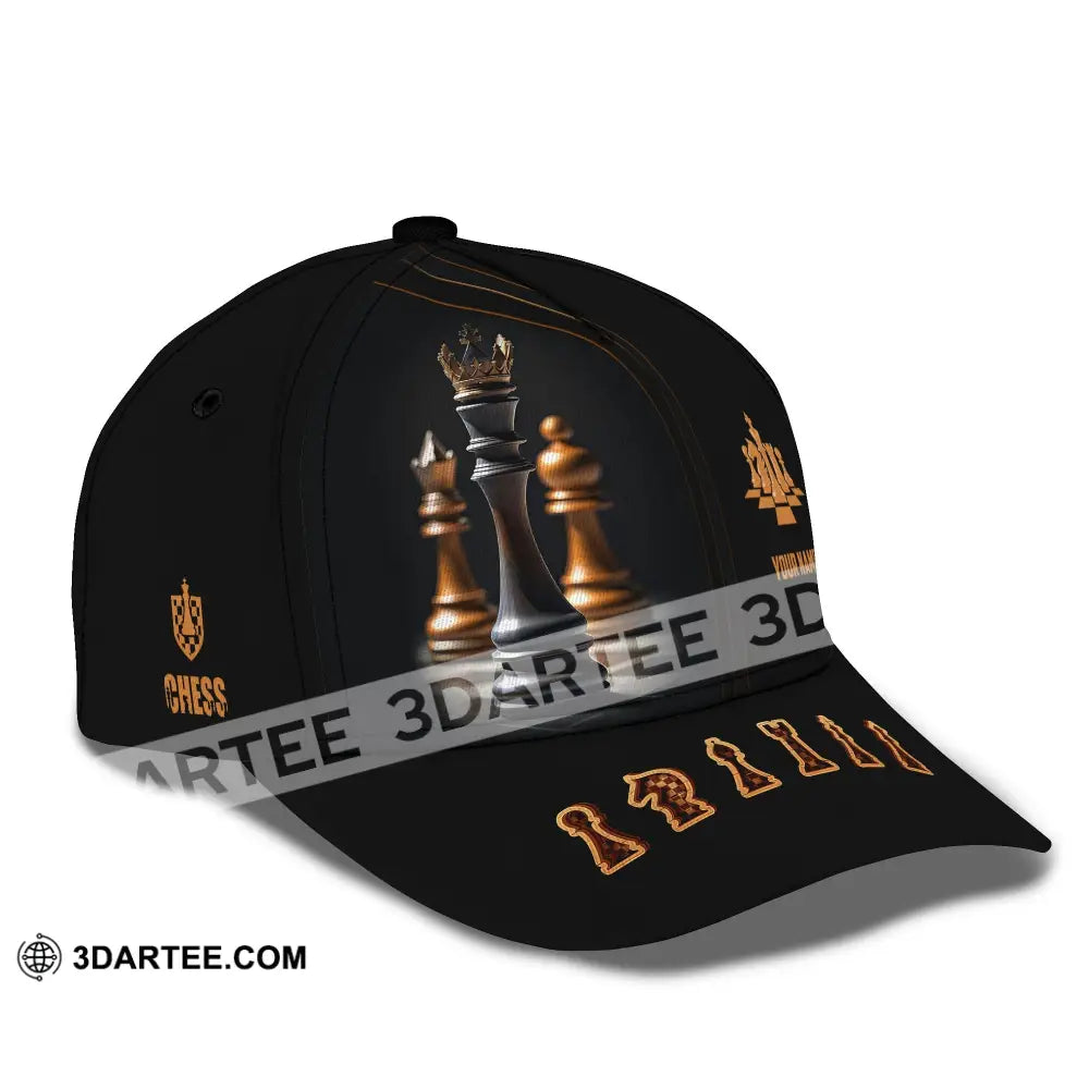 Unisex Chess Classic Cap Custom Hat Lover Gift T-Shirt