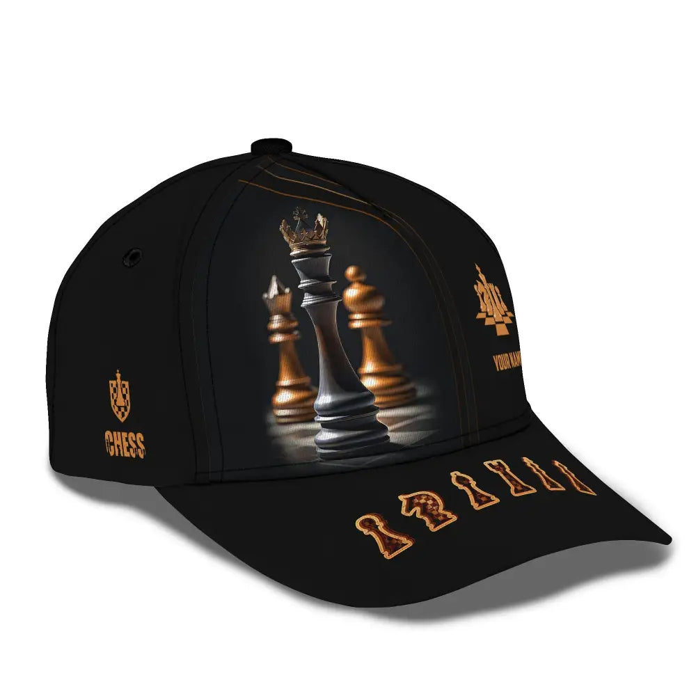 Unisex Chess Classic Cap Custom Hat Lover Gift T-Shirt