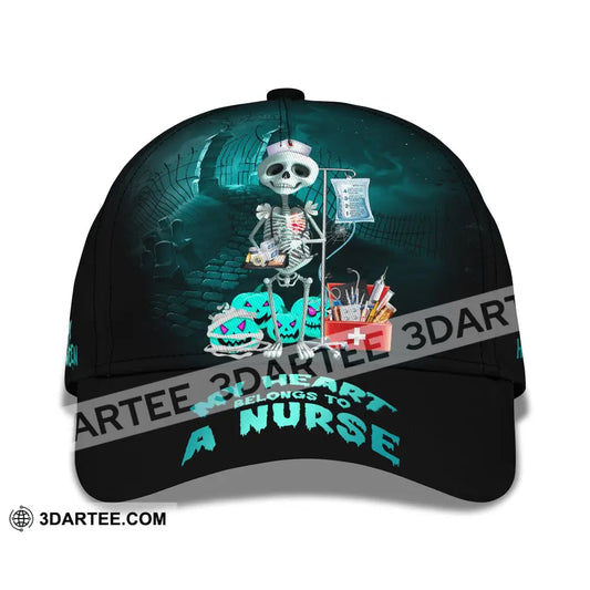 Unisex Classic Cap Custom Halloween Hat For T-Shirt