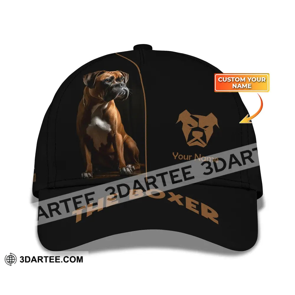 Unisex Classic Cap The Boxer Hat For Dog Lovers T-Shirt