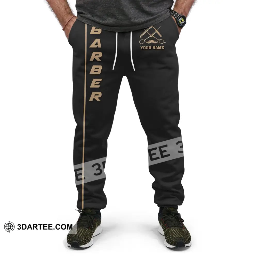 Unisex Clothing Barber Jogger Sportwear Pant For Men And Women Pants