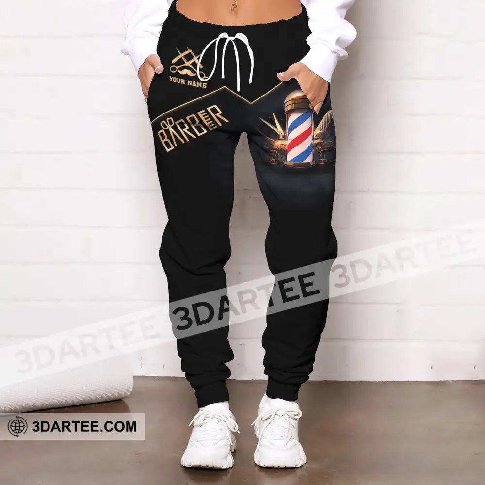 Unisex Clothing Barber Jogger Sportwear Pant For Men And Women Pants