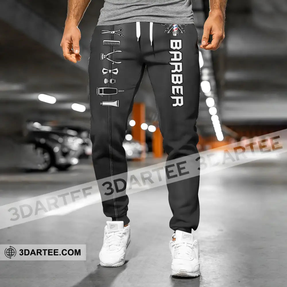 Unisex Clothing Barber Jogger Sportwear Pant For Men And Women Pants