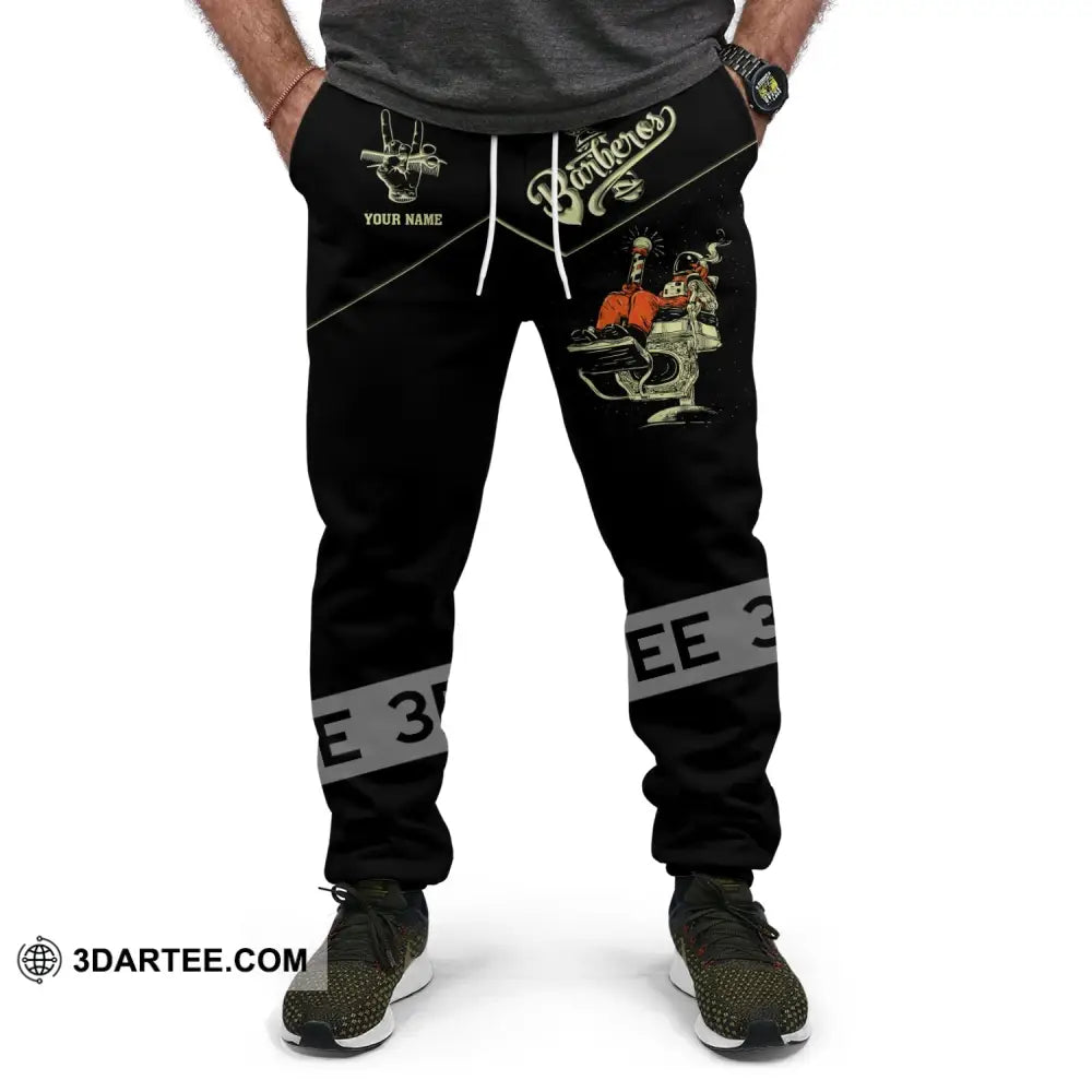 Unisex Clothing Barber Jogger Sportwear Pant For Men And Women Pants