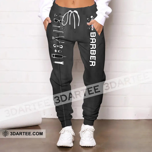 Unisex Clothing Barber Jogger Sportwear Pant For Men And Women Pants