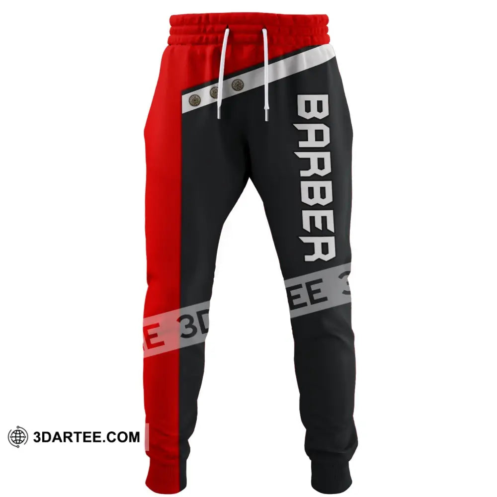 Unisex Clothing Barber Jogger Sportwear Pant For Men And Women Pants