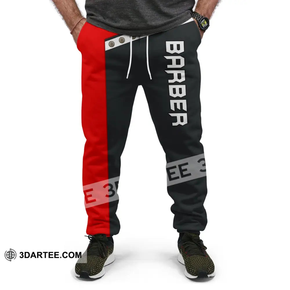 Unisex Clothing Barber Jogger Sportwear Pant For Men And Women Pants