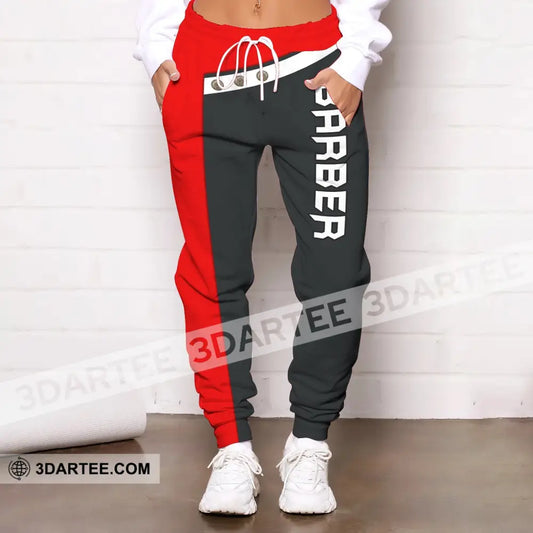 Unisex Clothing Barber Jogger Sportwear Pant For Men And Women Pants