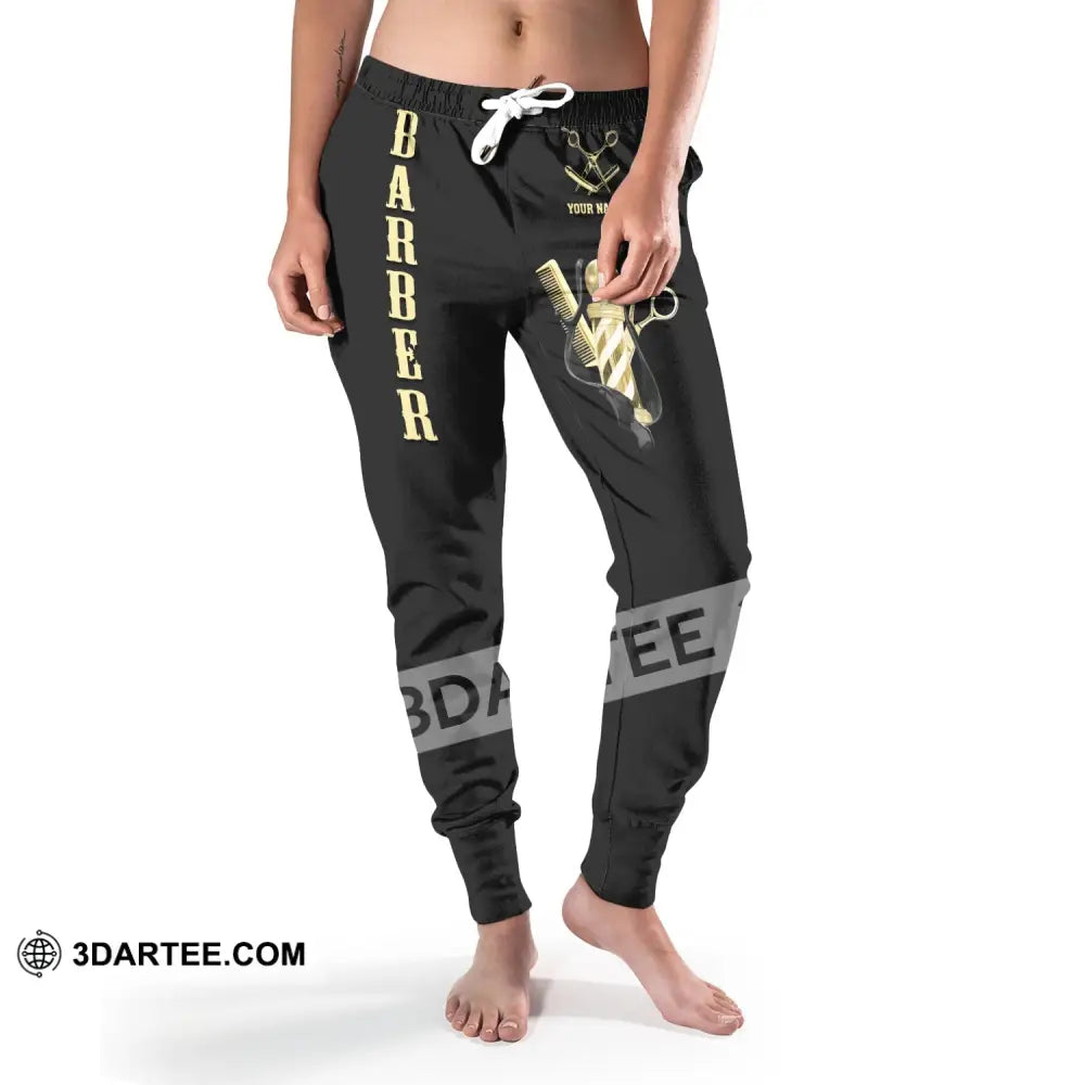 Unisex Clothing Barber Jogger Sportwear Pant For Men And Women Pants