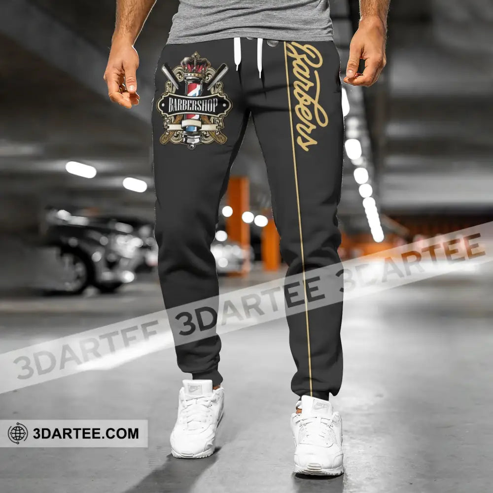 Unisex Clothing Barber Jogger Sportwear Pant For Men And Women Pants